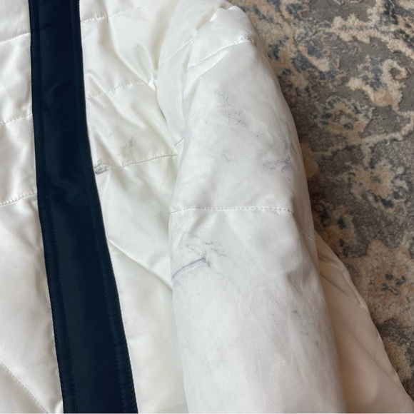 Obermeyer M White Puffer Jacket - Picture 5 of 5